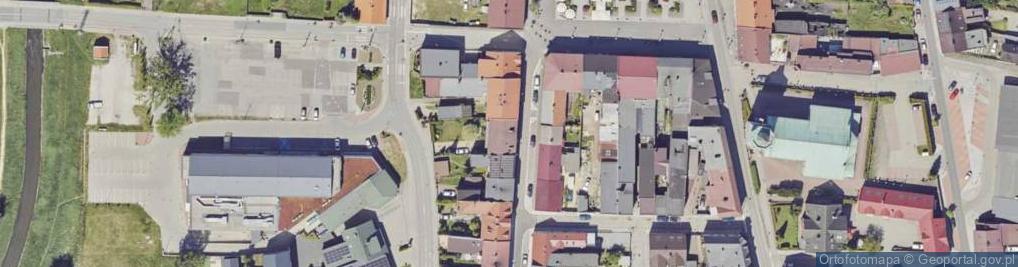 Zdjęcie satelitarne Słowackiego Juliusza ul.