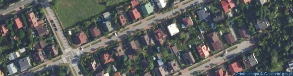 Zdjęcie satelitarne Słoneczna ul.