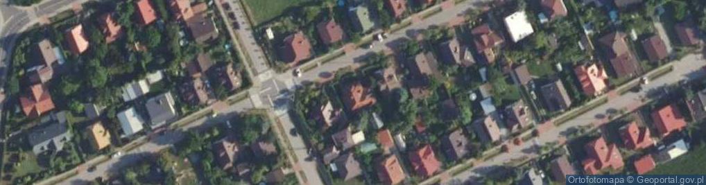 Zdjęcie satelitarne Słoneczna ul.