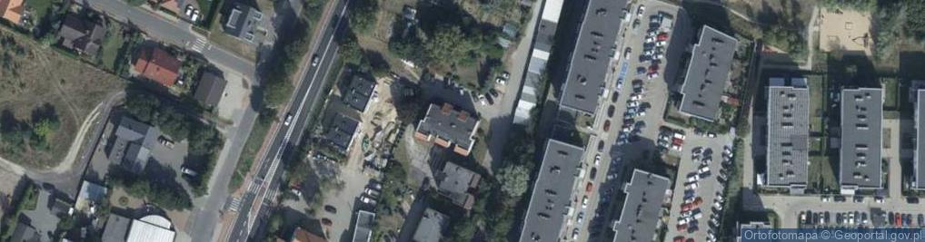Zdjęcie satelitarne Słoneczna ul.