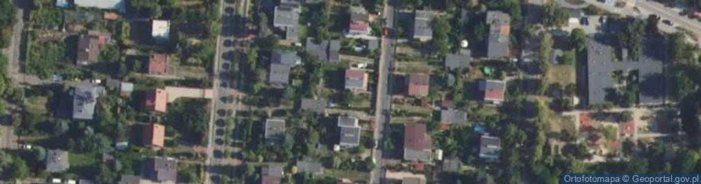 Zdjęcie satelitarne Słowiańska ul.
