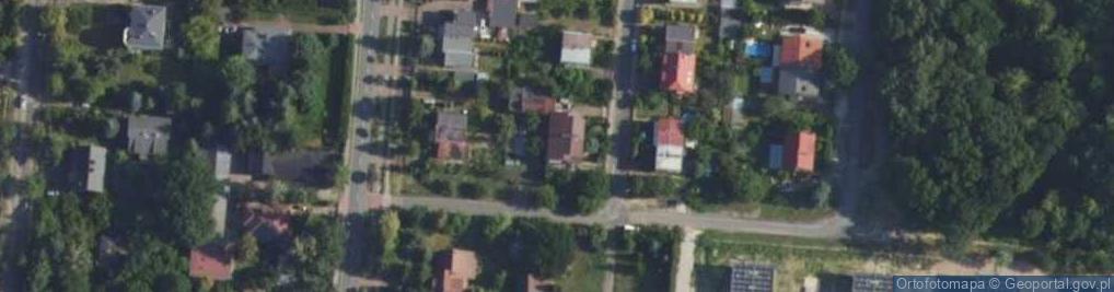 Zdjęcie satelitarne Słowiańska ul.