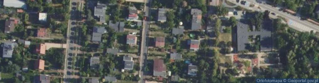 Zdjęcie satelitarne Słowiańska ul.