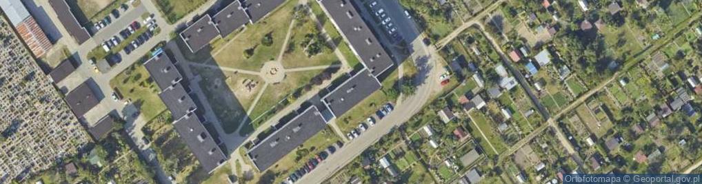 Zdjęcie satelitarne Słoneczna ul.