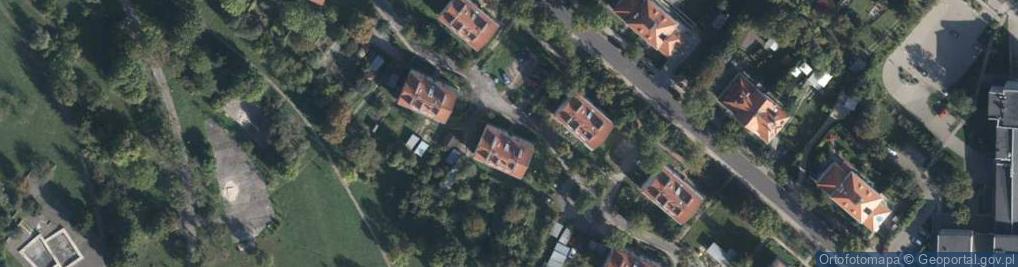 Zdjęcie satelitarne Słowackiego Juliusza ul.