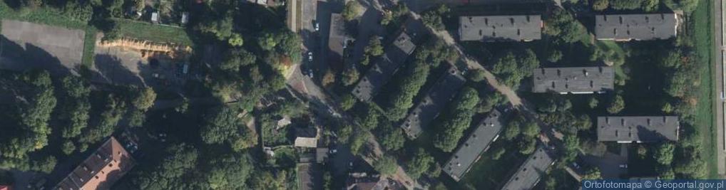 Zdjęcie satelitarne Słowackiego Juliusza ul.