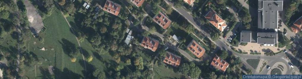 Zdjęcie satelitarne Słowackiego Juliusza ul.