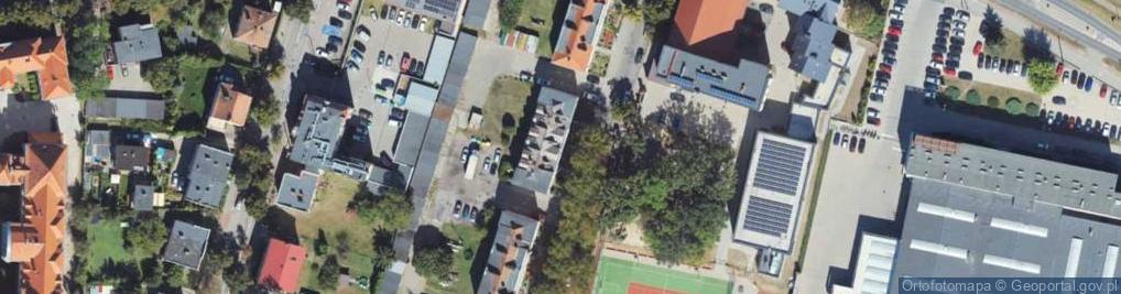 Zdjęcie satelitarne Słowackiego Juliusza ul.