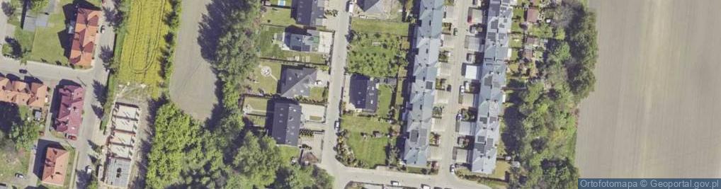 Zdjęcie satelitarne Słowików ul.