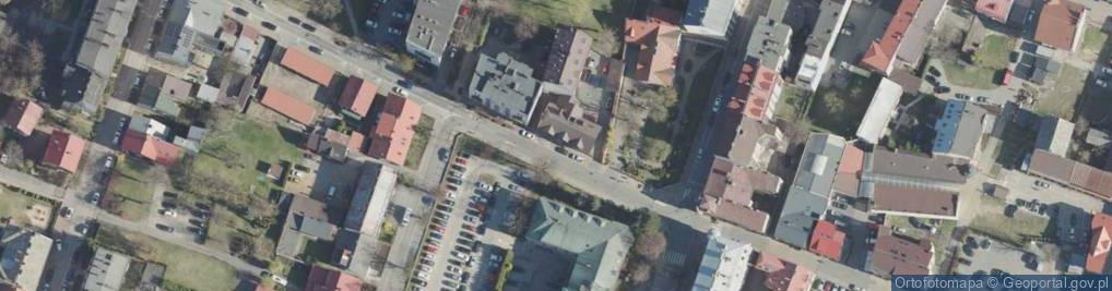 Zdjęcie satelitarne Słowackiego Juliusza ul.