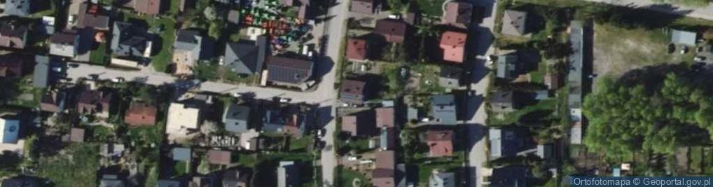 Zdjęcie satelitarne Słoneczna ul.