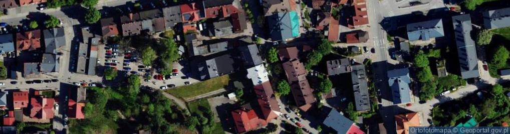 Zdjęcie satelitarne Słowackiego Juliusza ul.