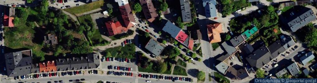 Zdjęcie satelitarne Słowackiego Juliusza ul.
