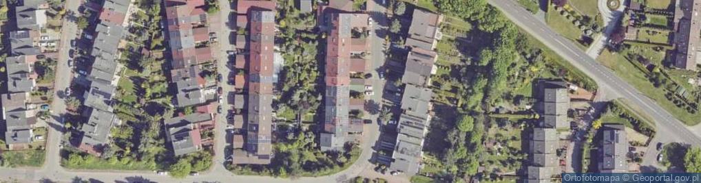 Zdjęcie satelitarne Słowiańska ul.