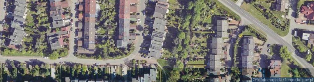 Zdjęcie satelitarne Słowiańska ul.