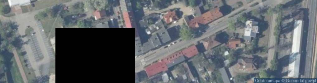 Zdjęcie satelitarne Słowackiego Juliusza ul.