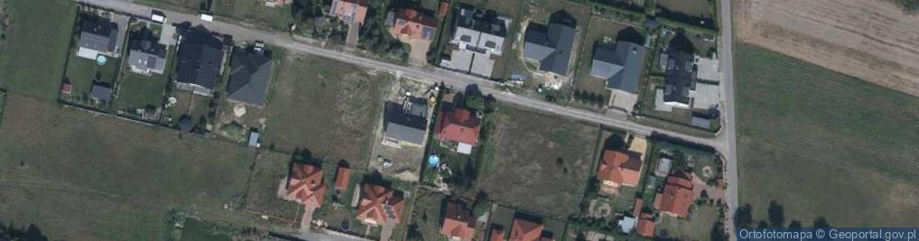 Zdjęcie satelitarne Słoneczne Wzgórze ul.