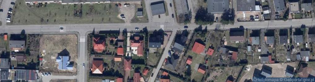 Zdjęcie satelitarne Słoneczna ul.