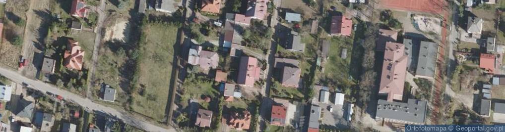 Zdjęcie satelitarne Słowackiego Juliusza ul.