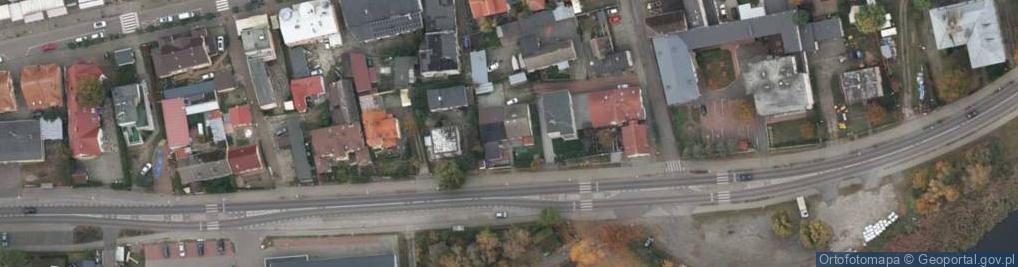 Zdjęcie satelitarne Słowackiego Juliusza ul.