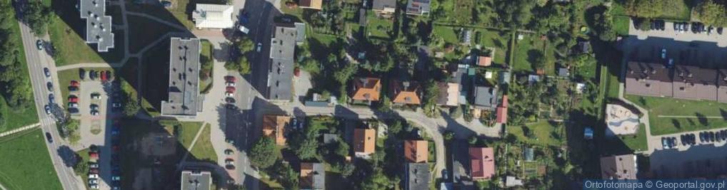Zdjęcie satelitarne Ślepa ul.