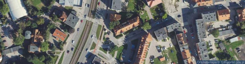 Zdjęcie satelitarne Słoneczna ul.