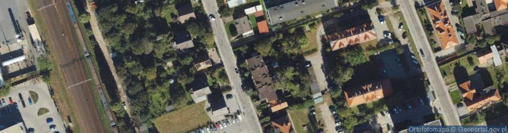 Zdjęcie satelitarne Słupska ul.