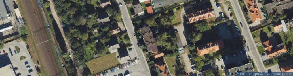 Zdjęcie satelitarne Słupska ul.