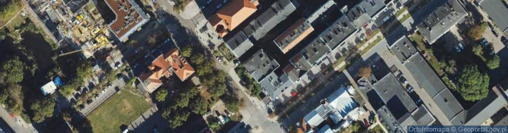 Zdjęcie satelitarne Śluza ul.
