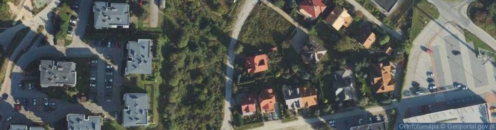 Zdjęcie satelitarne Słowicza ul.
