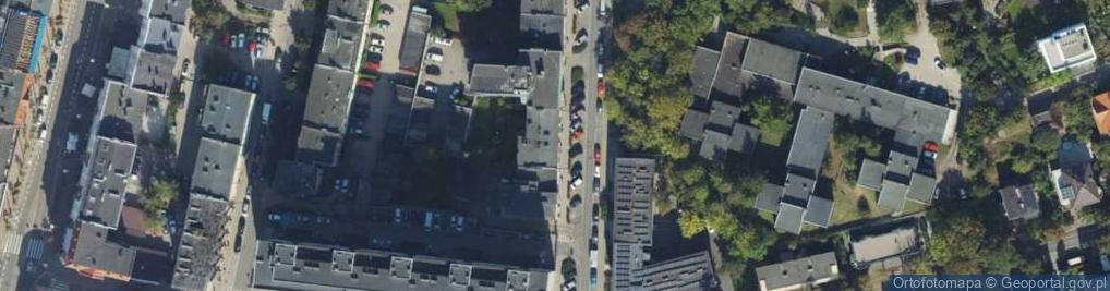 Zdjęcie satelitarne Słowackiego Juliusza ul.