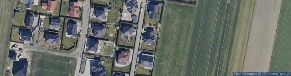 Zdjęcie satelitarne Słoneczne Wzgórze ul.