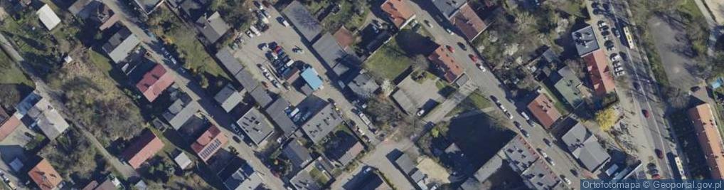 Zdjęcie satelitarne Ślusarska ul.