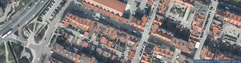 Zdjęcie satelitarne Słodowa ul.