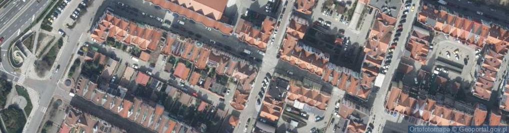 Zdjęcie satelitarne Słodowa ul.