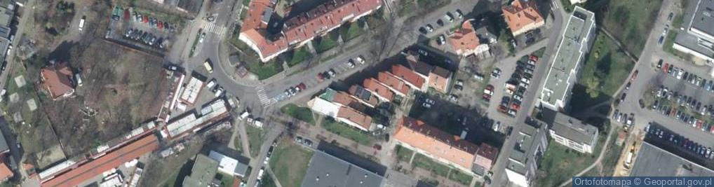 Zdjęcie satelitarne Słowiańska ul.