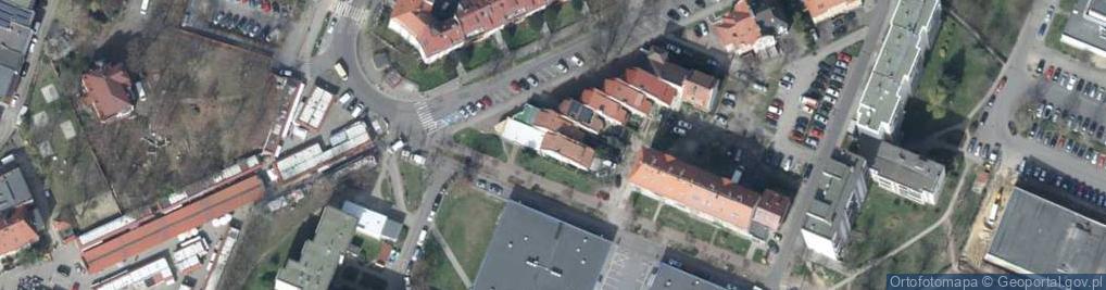 Zdjęcie satelitarne Słowiańska ul.