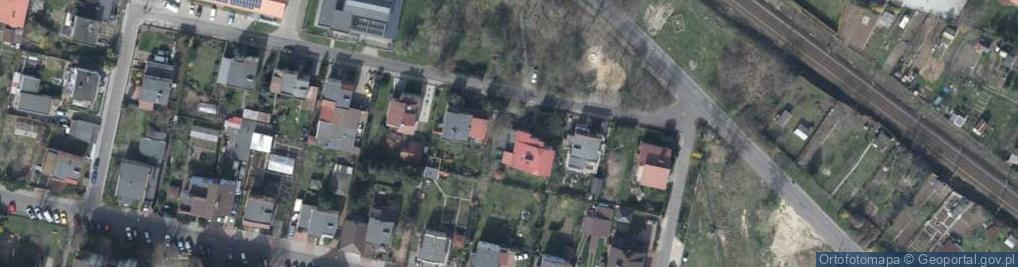 Zdjęcie satelitarne Ślusarska ul.