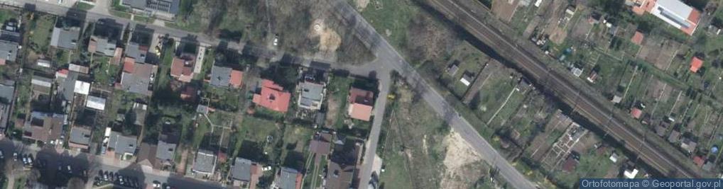 Zdjęcie satelitarne Ślusarska ul.