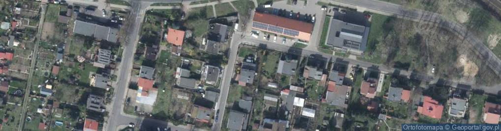 Zdjęcie satelitarne Ślusarska ul.