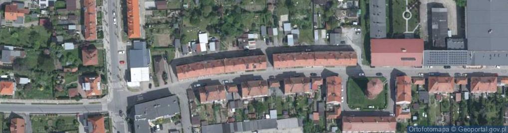 Zdjęcie satelitarne Słowackiego Juliusza ul.