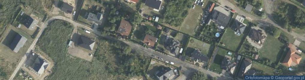 Zdjęcie satelitarne Słoneczne Wzgórze ul.