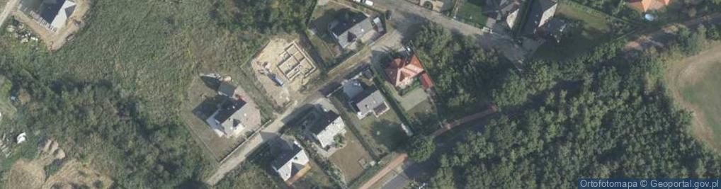 Zdjęcie satelitarne Słoneczne Wzgórze ul.