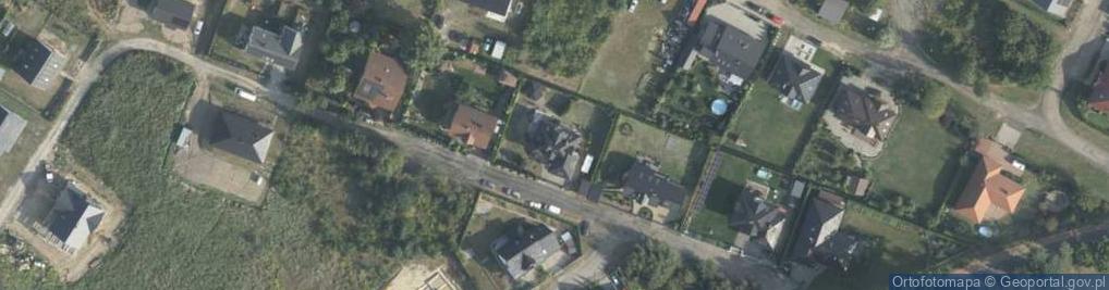 Zdjęcie satelitarne Słoneczne Wzgórze ul.