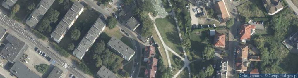Zdjęcie satelitarne Słowiańska ul.
