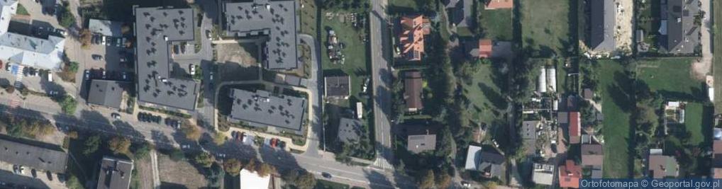 Zdjęcie satelitarne Słoneczna ul.