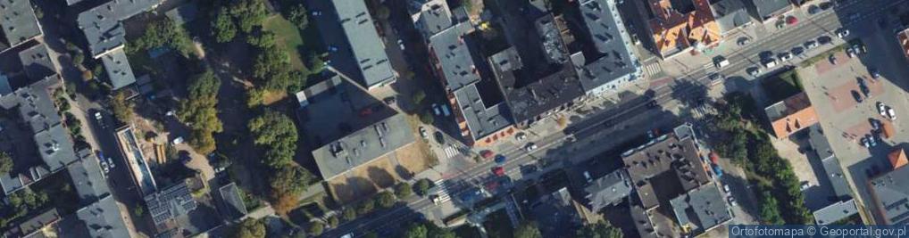 Zdjęcie satelitarne Słowackiego Juliusza ul.