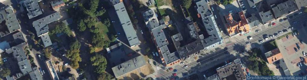 Zdjęcie satelitarne Słowackiego Juliusza ul.