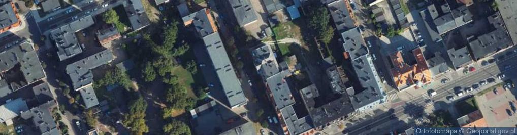 Zdjęcie satelitarne Słowackiego Juliusza ul.