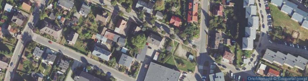 Zdjęcie satelitarne Słowackiego Juliusza ul.